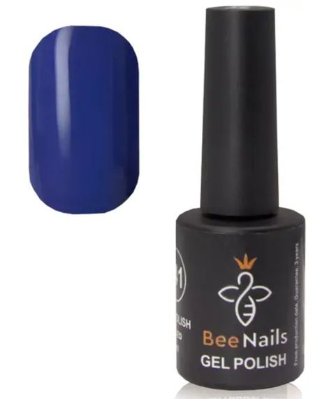 Гель-лак для ногтей Bee Nails 183 (ночное болото) 8мл | Зображення 1