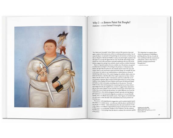 Книги про сучасне мистецтво живопису Фернандо Ботеро Botero. Mariana Hanstein, Taschen книга про художників | Зображення 3