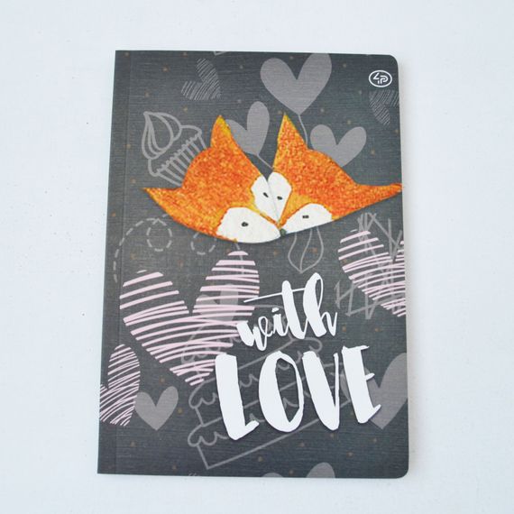 Блокнот 4Profi  "With love", three 40  арк. формат А5 902224