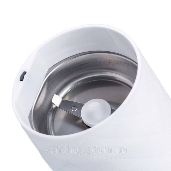 Кавомолка електрична Sokany 150 Вт Біла Lugi SK-3027W | Зображення 6