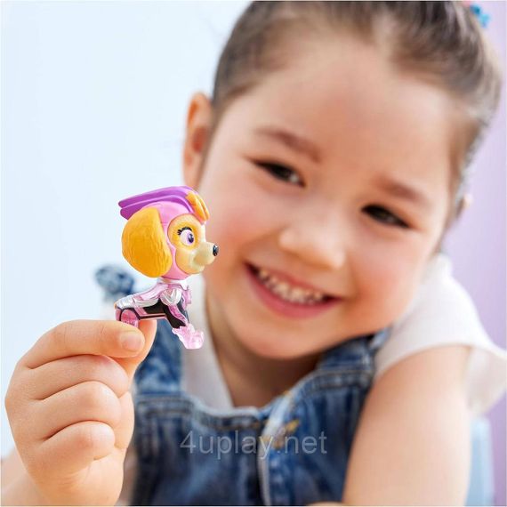 Щенячий Патруль Мегафильм 2023: Самолет и фигурка Скай. Paw Patrol Skye Mighty Movie Jet. Свет, звук | Зображення 6
