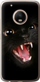 Чехол на Motorola Moto G5 PLUS Чёрная кошка "932u-1038-17620"