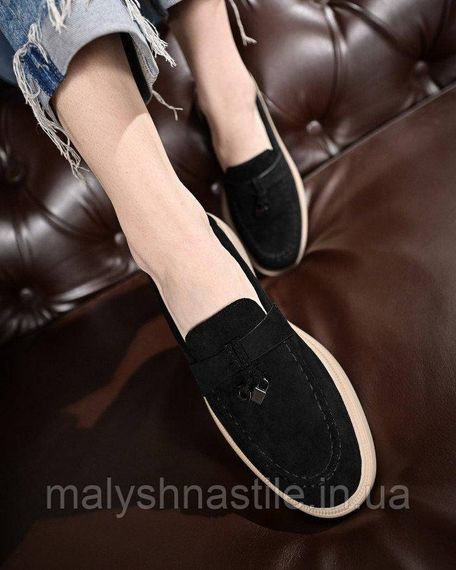 Женские лоферы seanly black ДЛ6447 | Зображення 8