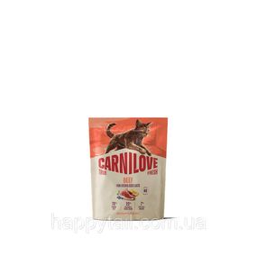 Сухий корм Carnilove True Fresh Cat Beef Sterilised для стерилізованих котів зі свіжою яловичиною 400 г