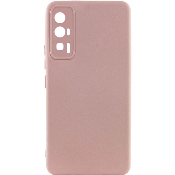 Чохол Silicone Cover Lakshmi Full Camera (A) для Xiaomi Poco F5 Pro Рожевий / Pink Sand