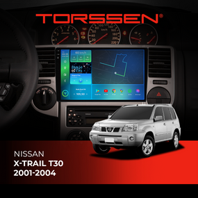 Штатна магнітола Torssen 2K Nissan Xtrail T30 01-04 FL9 4+64Gb 4G Carplay DSP