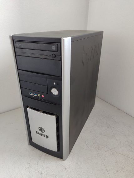 Комп'ютер Terra Tower / Intel Core i7-4770 (4 (8) ядра по 3,4 - 3,9 ГГц) / 16 ГБ DDR3 / 256 ГБ SSD / nVidia GeForce GT 640, 2 ГБ GDDR3, 128-біт / DVD-ROM б/в | Зображення 1