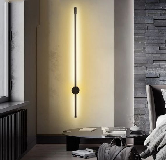 Бра LED 26257 Чорний 11х6х102 см.