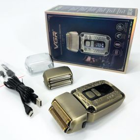 Электробритва для мужчин, Бритва со встроенным аккумулятором эргономичная, Портативная бритва EQ-66