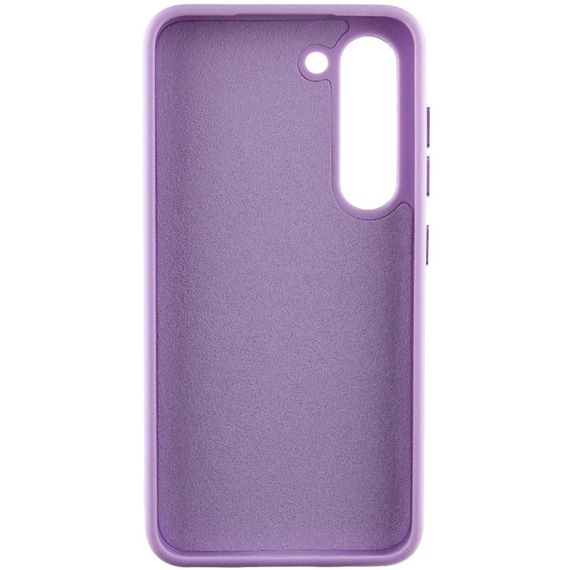 Шкіряний чохол Bonbon Leather Metal Style для Samsung Galaxy S23+ Бузковий / Dasheen | Зображення 2