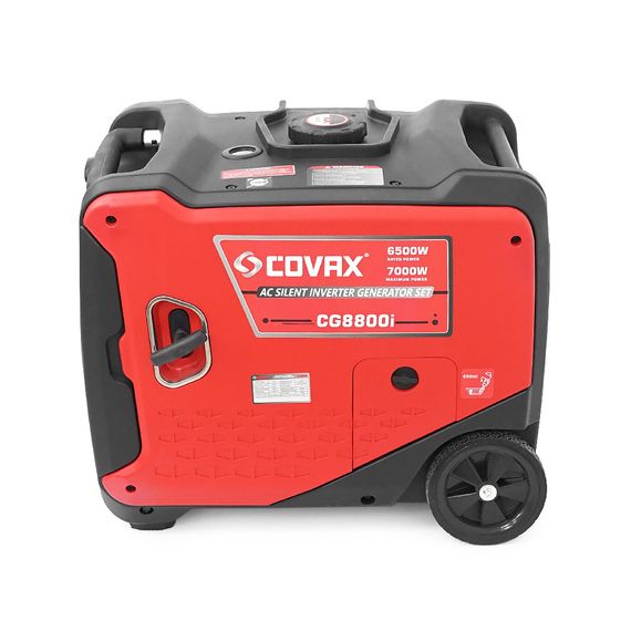 Генератор інверторний бензин COVAX CG8800i, 7.0kW, однофазний 220V, 50Hz, electrik starter, KM172Fi 4-stroke, бак 10L, | Зображення 3