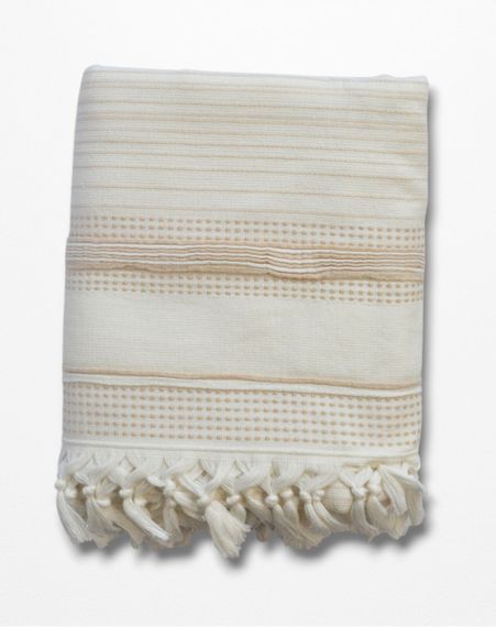 Рушник пляжний пештемаль Pupilla 90 х 170 см, Verona Bej