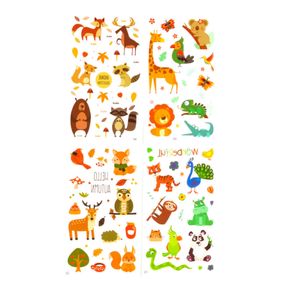 Набор детских временных тату «Животные» tattoo-kids-mini-set-animals