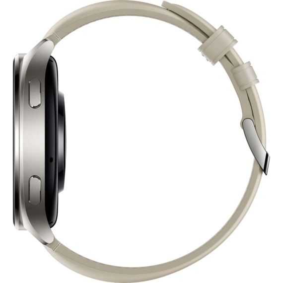 Смарт-годинник Xiaomi Watch 2 Titan BHR9306GL Gray Case White Leather Strap (1093970) | Зображення 5