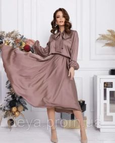 Плаття для жінок колір бежевий розмір M FI_000508