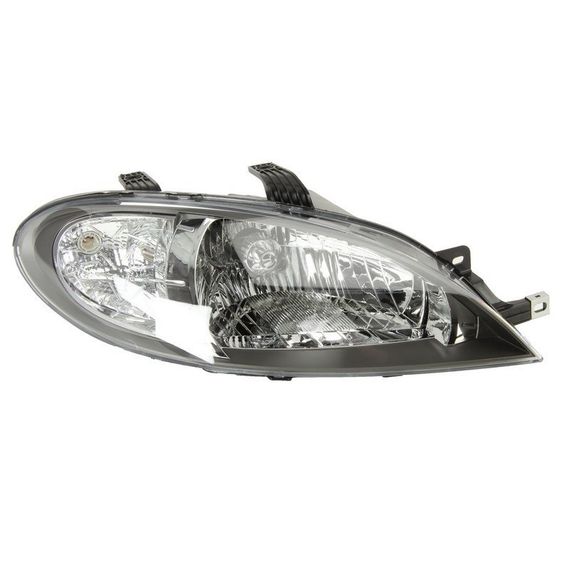 Фара Передняя Chevrolet Lacetti Hb 2005-2012 Правая H4, Электро регулировка С моторочиком. Черная Рамка | Зображення 1