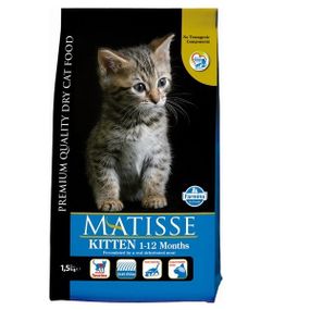 Сухий корм з куркою для кошенят Farmina Matisse Kitten, 1.5 кг