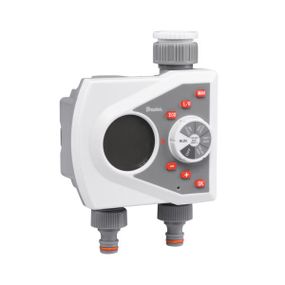 Контролер поливу Bradas WHITE LINE електронний 2-зонний WL-3134