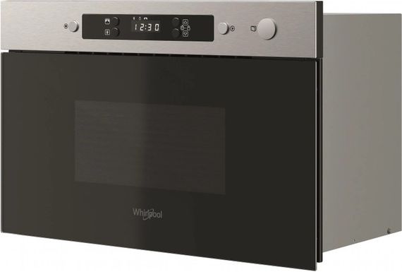 Вбудована мікрохвильова піч Whirlpool MBNA900X 22 л чорна