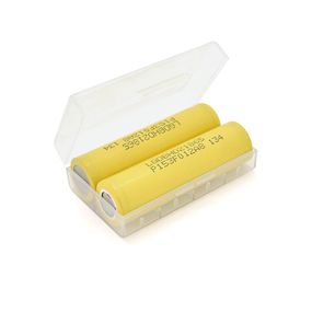 Акумулятор 18650 Li-Ion LG LGDBHE21865, 2500mAh, 35A, 4.2 / 3.6 / 2.5V,  Yellow, PVC BOX, 2 шт. в упаковці, ціна за 1 шт
