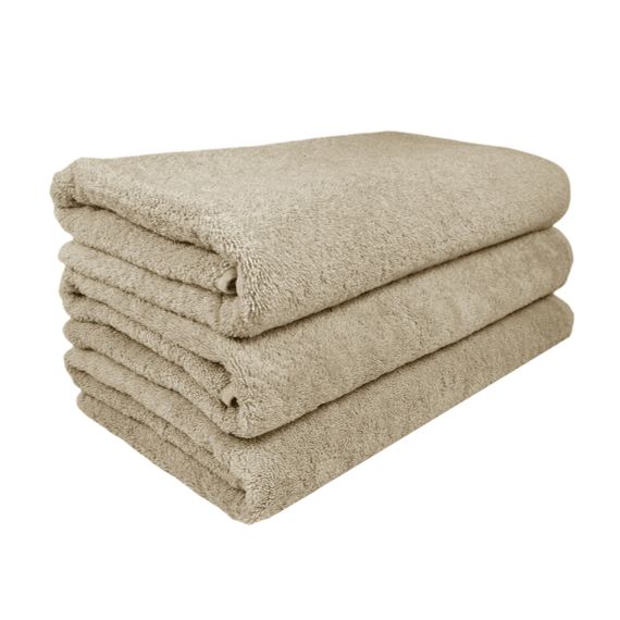 Рушник SoundSleep Inspire махровий 70х140 см 500г бежевий (2800004645379) | Зображення 4