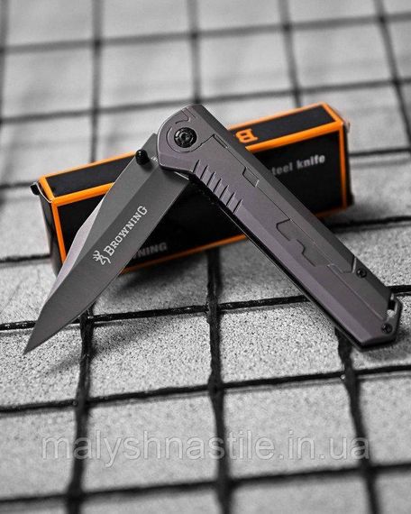 Нож выкидной browning grey ДЛ6506 | Зображення 2