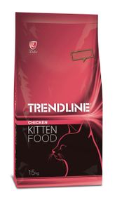 Корм Trendline Kitten Chicken сухой с курицей для котят 15 кг