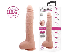 Фалоімітатор на присосці Baile Beautiful DICK 10.6" Flesh sexstyle