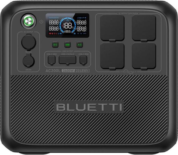 Зарядна станція Bluetti AC200L / 2400 Вт / 2048 Вт.год / LiFePO4
