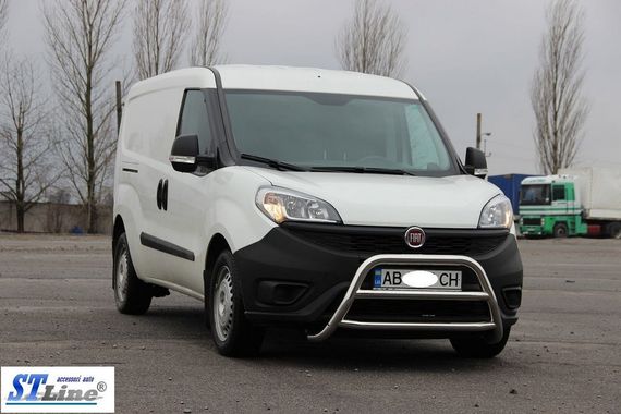 Кенгурятник WT022 (нерж.) 51 мм для Fiat Doblo III 2010-2022 гг | Зображення 2