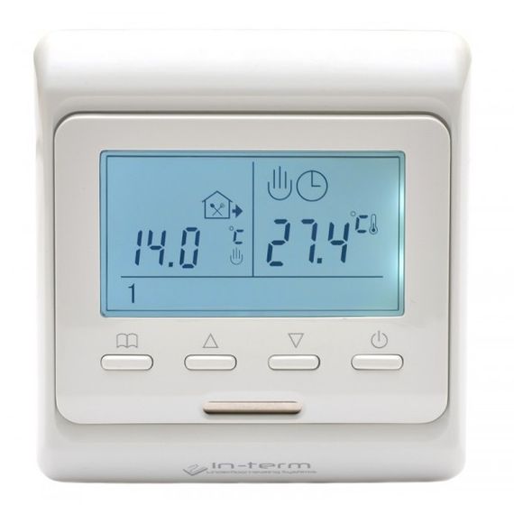 Программируемый термостат с двумя датчиками In-Therm E51 | Зображення 1