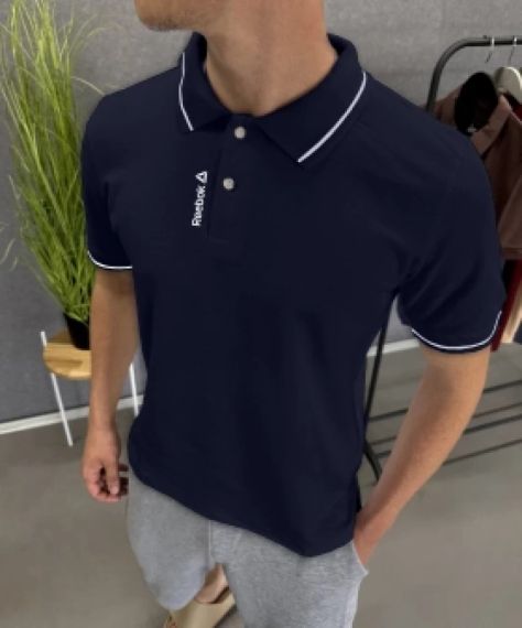 Поло Reebok темно-синій