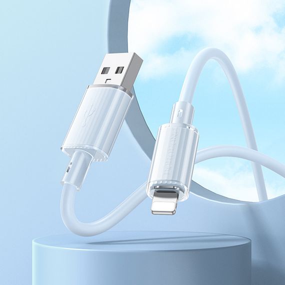 Дата кабель Borofone BX112 Lemon USB to Lightning 2.4A (1m) | Зображення 3