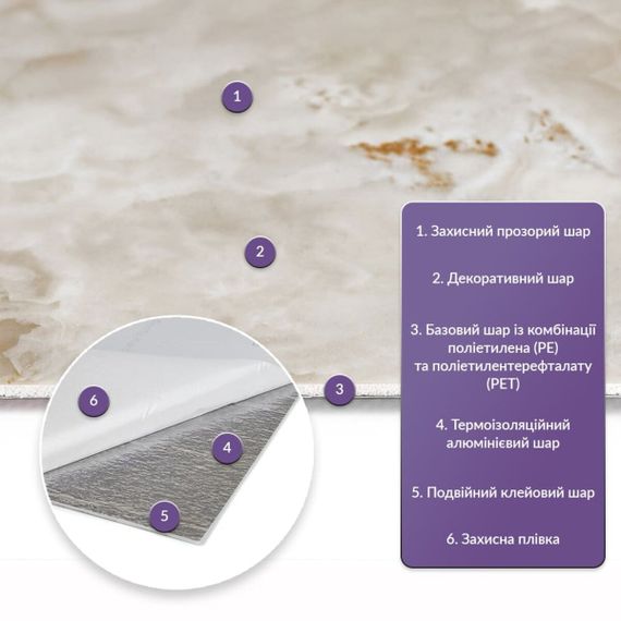 Самоклеюча стінова PET плитка 600*300*2mm (D) SW-00002351 | Зображення 1