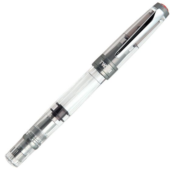 Перьевая ручка TWSBI Diamond 580ALR Nickel Gray Демонстратор, экстра-тонкое (EF) | Зображення 1