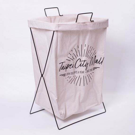 Кошик для білизни на підставці 36×28×58 (см) м'який HP-41-10 | Зображення 1