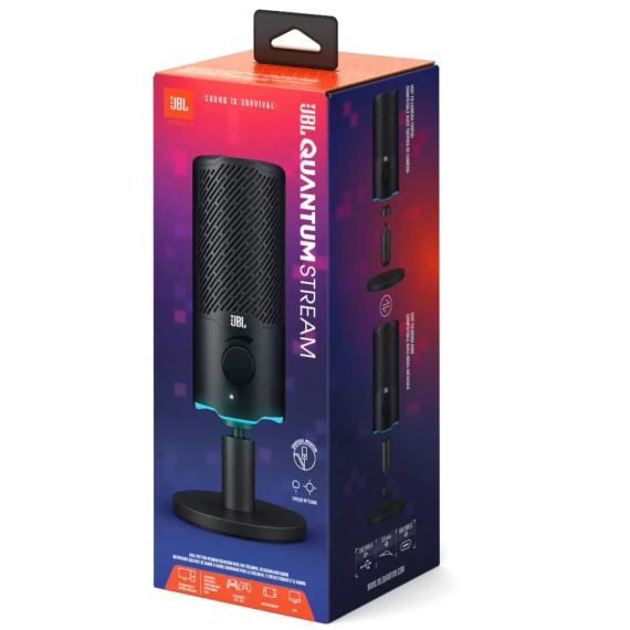 Мікрофон JBL Quantum Stream (JBLQSTREAMBLK) | Зображення 8