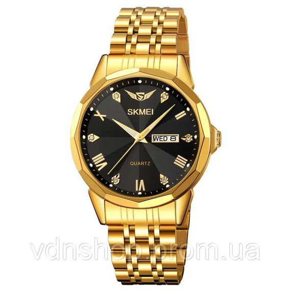 Брендові наручні чоловічі кварцові годинники, Стильні статусні наручні годинники стрілочні JX-72