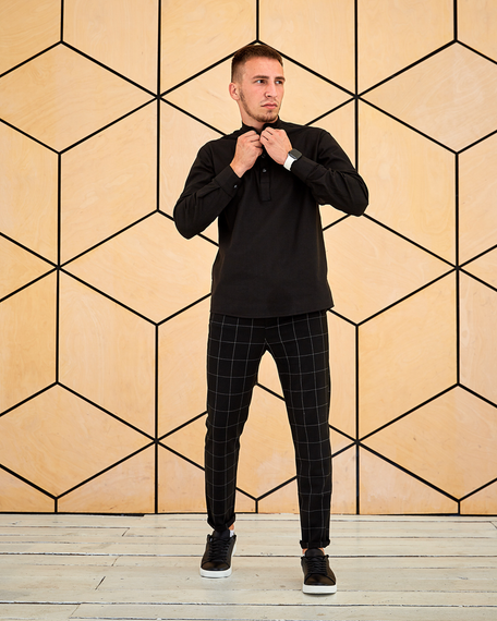 Комплект БРЛК (штани + сорочка льон + кеди) основний S XL | Зображення 2