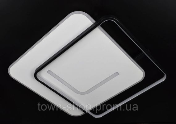 Люстра потолочная LED с пультом 2303-500*500-wh-bk Белый 6х59х72 см.