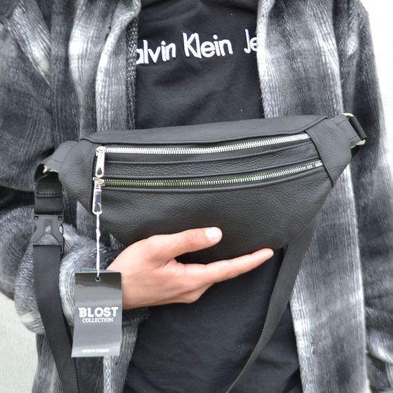 Нагрудна сумка бананка містка, Чоловіча барсетка на пояс чоловічі, Сумка для торгівлі ZM-14 | Зображення 7