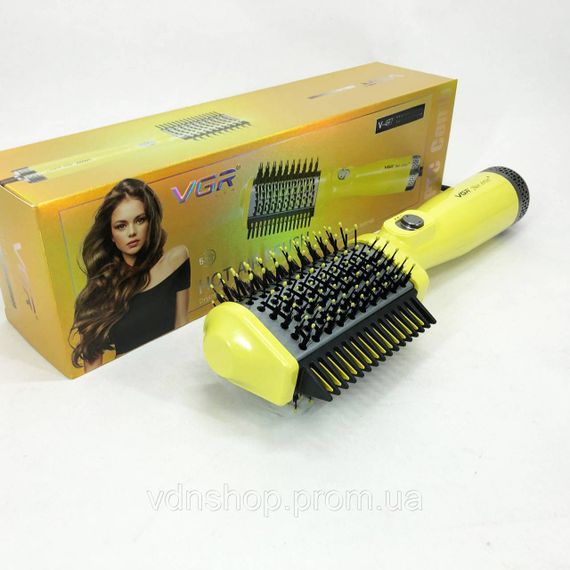 Фен-щітка для об'єму волосся, Фен-щітка з насадкою для укладання Щипці для волосся завивки YN-60 | Зображення 5