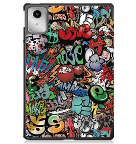Чехол Primolux Slim для планшета Lenovo Tab M11 (TB330) / Xiaoxin Pad 11 2024 (TB331) - Graffiti