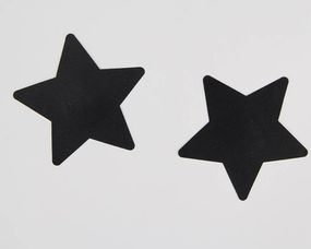 Пестисы в форме звезды Star Night, черный Sex Aura