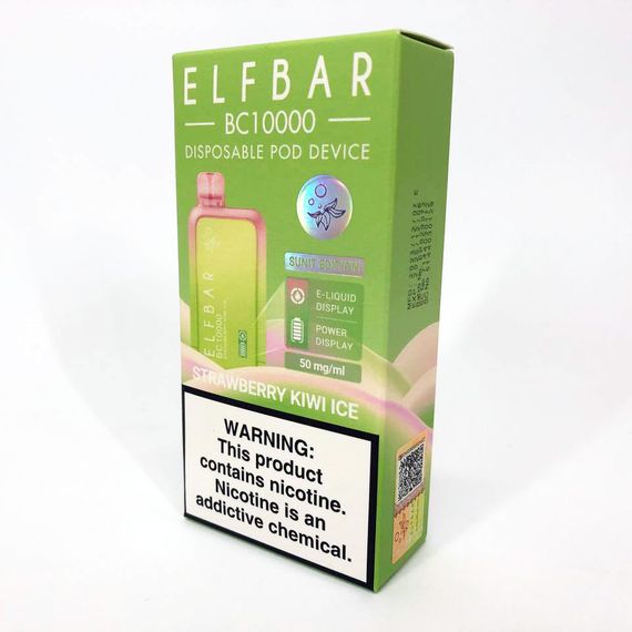 Elf Bar BC10000 смак Полуниця Ківі (Strawberry Kiwi Ice) (ws25661) | Зображення 6