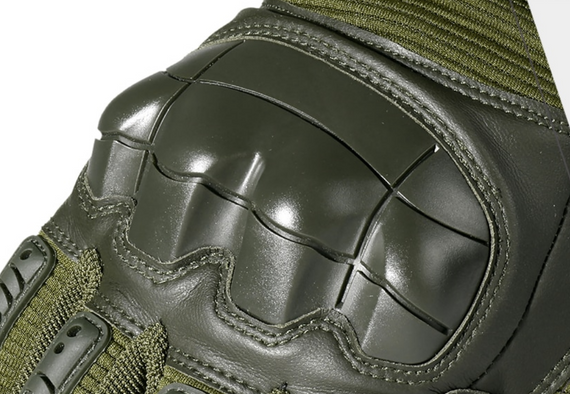 Рукавиці тактичні Primo Profi повнопалі, сенсорні, розмір L - Army Green | Зображення 4