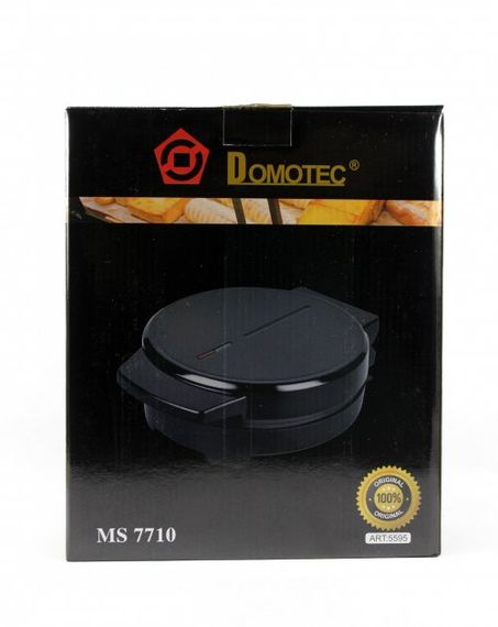 Вафельница Domotec MS 7710 Прибор для приготовления тонких вафель на трубочки дома | Зображення 2