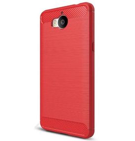 Чохол PRIMO Carbon Fiber Series для Huawei Y5 2017 - Red