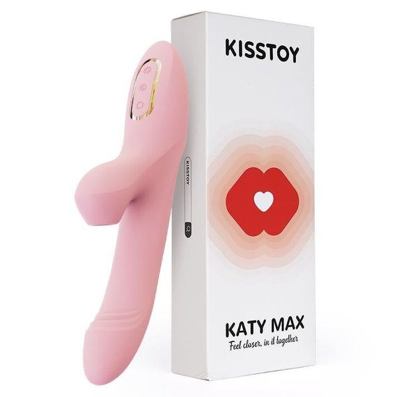 Вібратор-кролик з обертанням стовбура та вакуумною стимуляцією KisToy Katy Max | Зображення 4