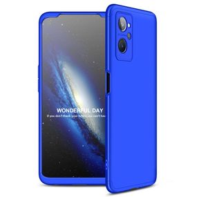 Чохол GKK 360 градусів для Oppo A76 / Realme 9i колір Синій